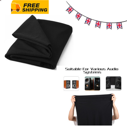 Speaker grill cloth black - speaker,