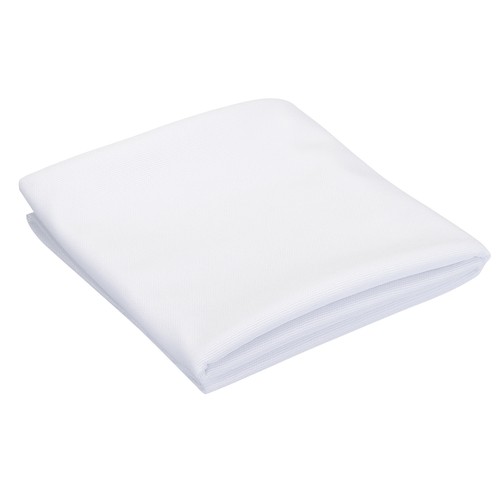 White speaker mesh grill - white,